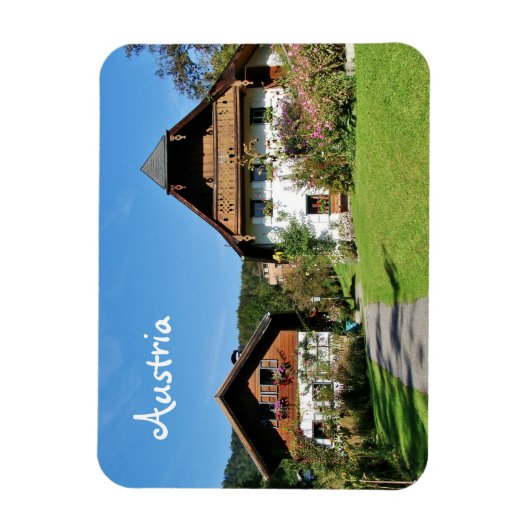 Oostenrijk - Souvenir Magnet Magneet (Verticaal)