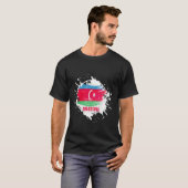 Oostenrijk Splash T-shirt (Voorkant volledig)
