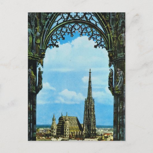 Oostenrijk,    St Stephen's, Wenen Briefkaart (Voorkant)