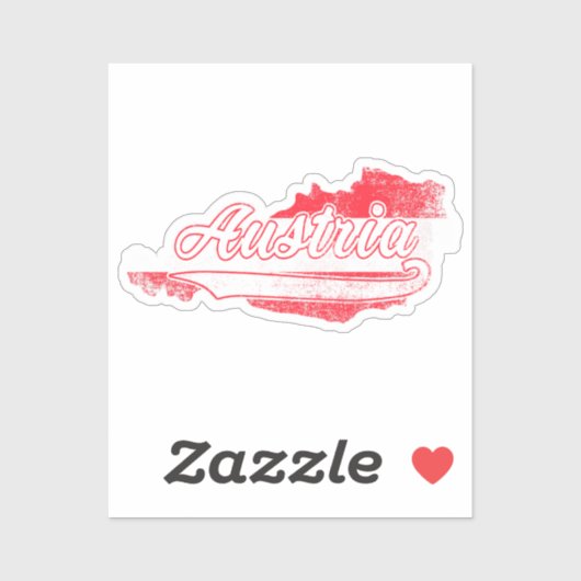 Oostenrijk Sticker (Vel)