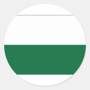 Oostenrijk Stiermarken Vlag Ronde Sticker