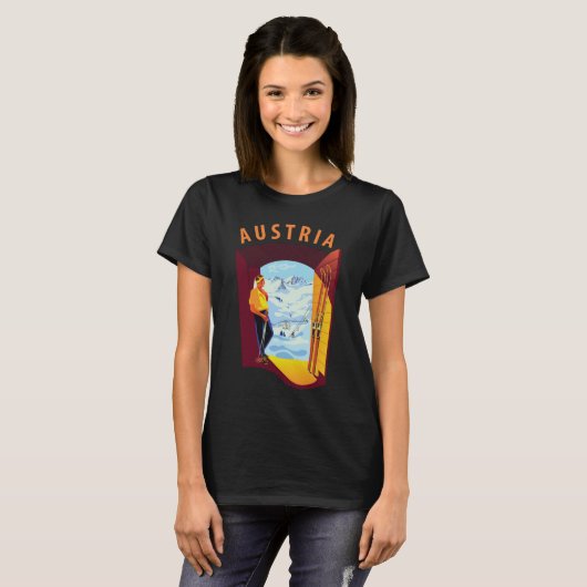 Oostenrijk T-shirt (Voorkant volledig)