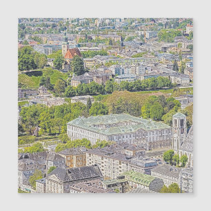 Oostenrijk - tekening Salzburg 1