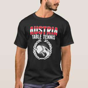 Oostenrijk Tennis Austrian Ping Pong Suppor T-shirt