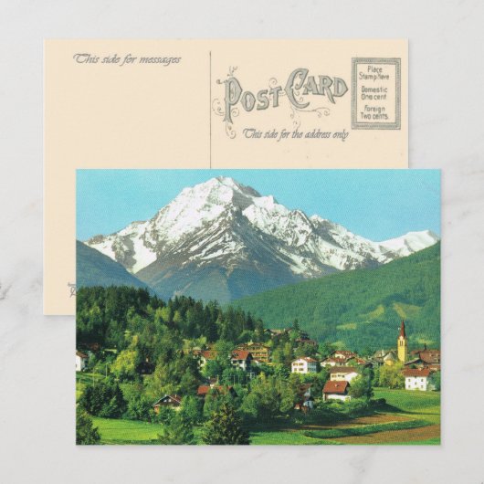 Oostenrijk, Tirol, Igles bij Innsbruck Briefkaart (Voorkant / Achterkant)