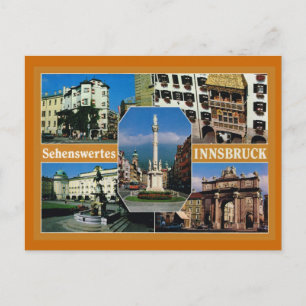 Oostenrijk, Tirol, Innsbruck, Multiview Briefkaart