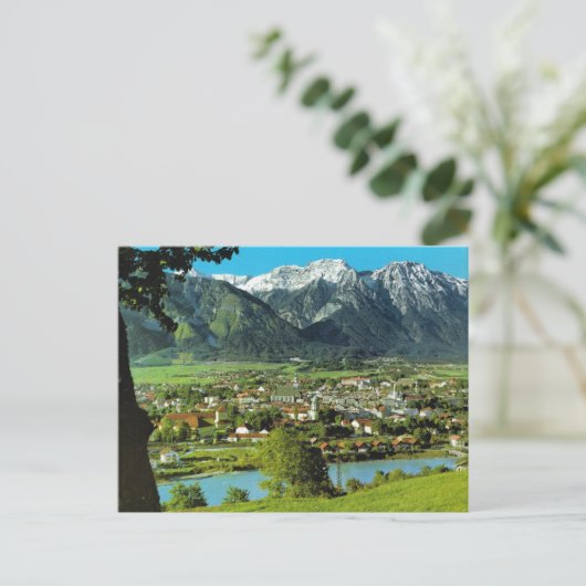 Oostenrijk, Tirol, Solbad Hall, Inn Briefkaart (Staand voorkant)