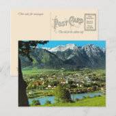 Oostenrijk, Tirol, Solbad Hall, Inn Briefkaart (Voorkant / Achterkant)