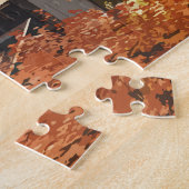 Oostenrijk Travel Art Vintage Legpuzzel (Zijkant)