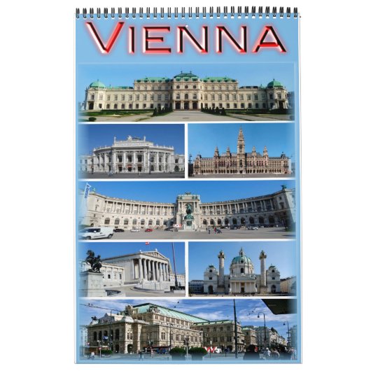 Oostenrijk - VIENNA - Kalender (Hoes)
