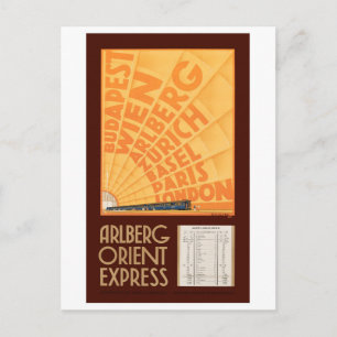 Oostenrijk Vintage Reisposter Gerestaureerd Briefkaart