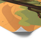 Oostenrijk Vintage Travel Poster (Hoek)