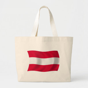 Oostenrijk Vlag Boodschappentas Grote Tote Bag
