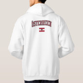Oostenrijk + vlag hoodie (Achterkant)