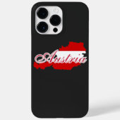 Oostenrijk vlag kaart Case-Mate iPhone case (Achterkant)