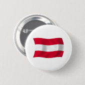 Oostenrijk Vlag Knop Ronde Button 5,7 Cm (Voorkant /achterkant)