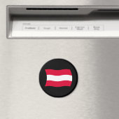 Oostenrijk Vlag Magneet (Insitu (Vaatwasser))