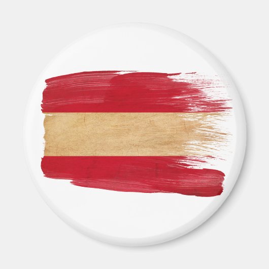 Oostenrijk Vlag Magneten (Voorkant)