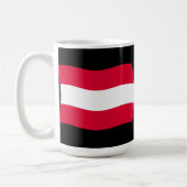 Oostenrijk Vlag Mok (Links)