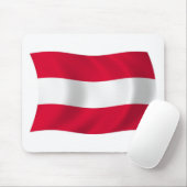 Oostenrijk Vlag Muismat (Met muis)
