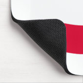 Oostenrijk Vlag Muismat (Hoek)