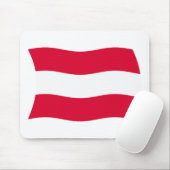 Oostenrijk Vlag Muismat (Met muis)