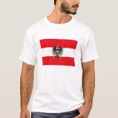 Oostenrijk Vlag T-shirt (Voorkant)