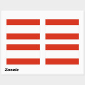 Oostenrijk-vlaggen Rechthoekige Sticker (Vel)