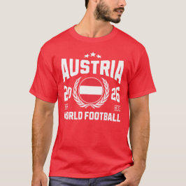 Oostenrijk Voetbal 2026 T-shirt