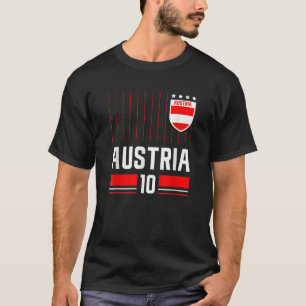 Oostenrijk Voetbal Jersey 2020 2021 T-shirt