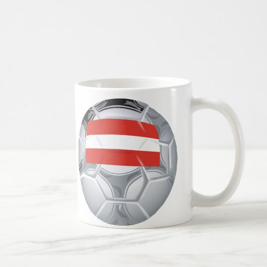 Oostenrijk Voetbal Koffiemok (Rechts)