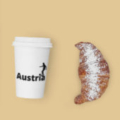 Oostenrijk voetbal papieren bekers