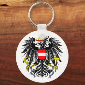 Oostenrijk Wapenmunt Sleutelhanger (Voorkant)