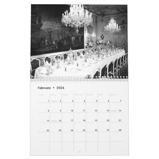  Oostenrijk Wenen 1970 Kalender (Feb 2026)