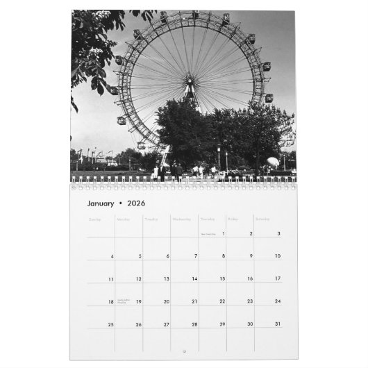  Oostenrijk Wenen 1970 Kalender (Jan 2026)