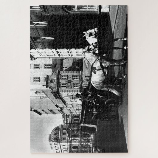  Oostenrijk: Wenen Dreimaderlhaus Fiaker Legpuzzel (Verticaal)