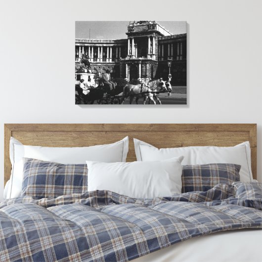  Oostenrijk Wenen Hofburg Paleis Canvas Afdruk (Insitu (Slaapkamer))