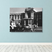 Oostenrijk Wenen Hofburg Paleis Canvas Afdruk (Insitu (Houten vloer))