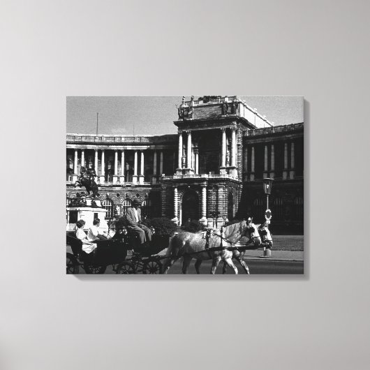 Oostenrijk Wenen Hofburg Paleis Canvas Afdruk (Voorkant)