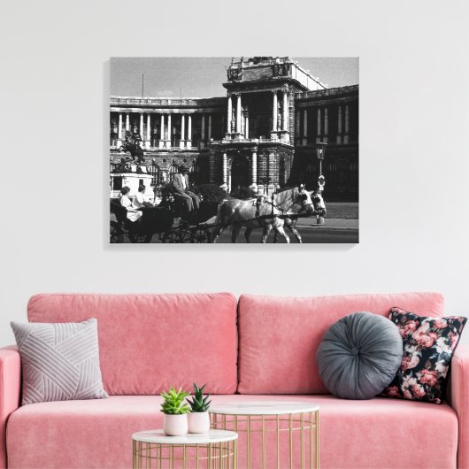  Oostenrijk Wenen Hofburg Paleis Canvas Afdruk (Insitu (Woonkamer))