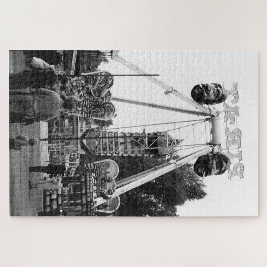 Oostenrijk Wenen Prater amusementpark Legpuzzel (Horizontaal)