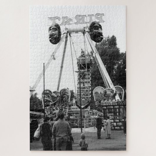  Oostenrijk Wenen Prater amusementpark Legpuzzel (Verticaal)