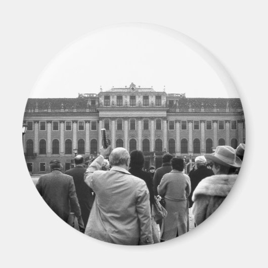  Oostenrijk Wenen Schonbrunn 1970 Magneet (Voorkant)