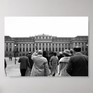  Oostenrijk Wenen Schonbrunn Poster