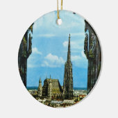 Oostenrijk, Wenen, Sint-Stephen Cathedraal Keramisch Ornament (Links)