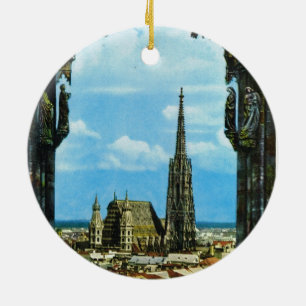 Oostenrijk, Wenen, Sint-Stephen Cathedraal Keramisch Ornament