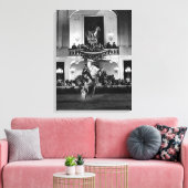 Oostenrijk Wenen Spaans Courbette Canvas Afdruk (Insitu (Woonkamer))