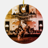  Oostenrijk Wenen Spaans Courbette Keramisch Ornament (Achterkant)