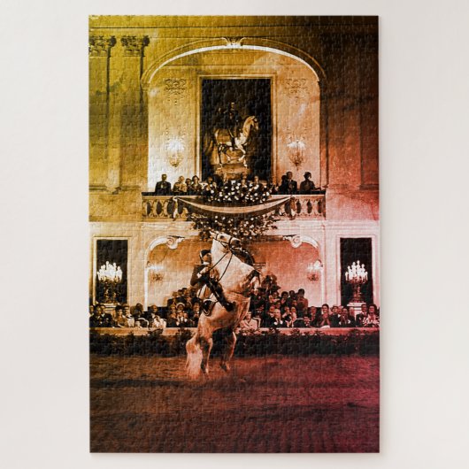 Oostenrijk Wenen Spaans Courbette Legpuzzel (Verticaal)