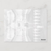 -Oostenrijk Wenen Spaans Rijschool Briefkaart (Achterkant)